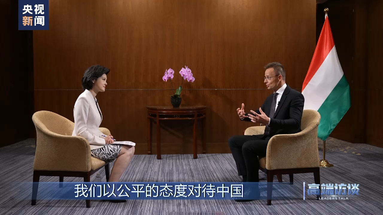 高端访谈丨专访匈牙利外长西雅尔多