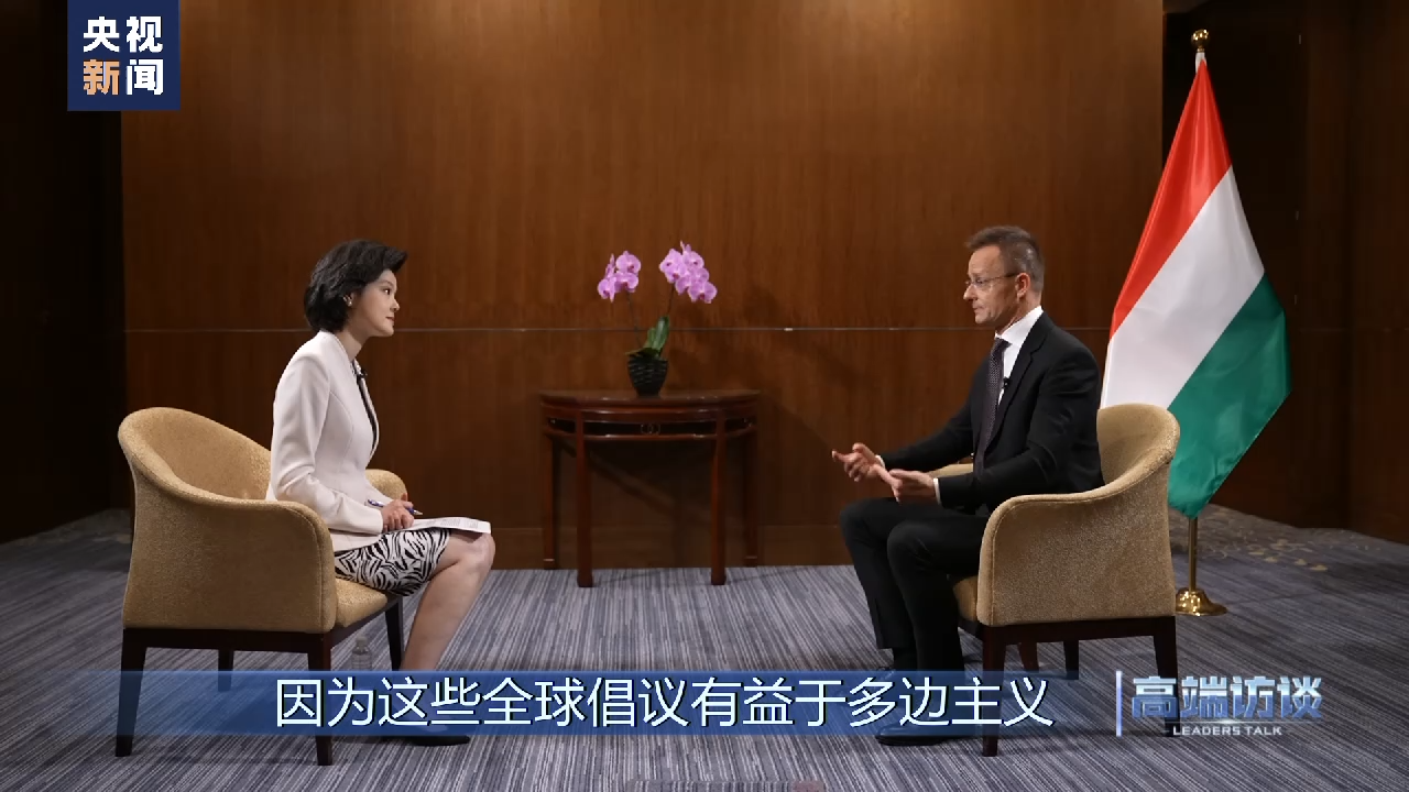 高端访谈丨专访匈牙利外长西雅尔多