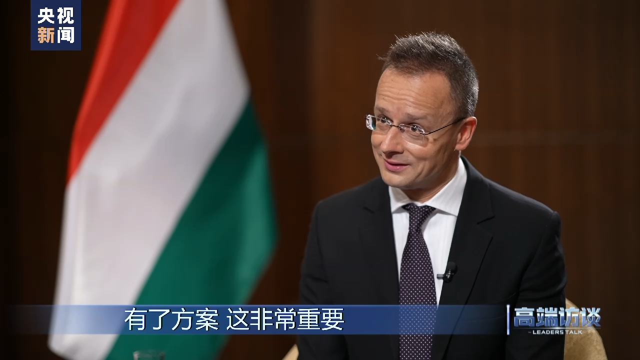 高端访谈丨专访匈牙利外长西雅尔多