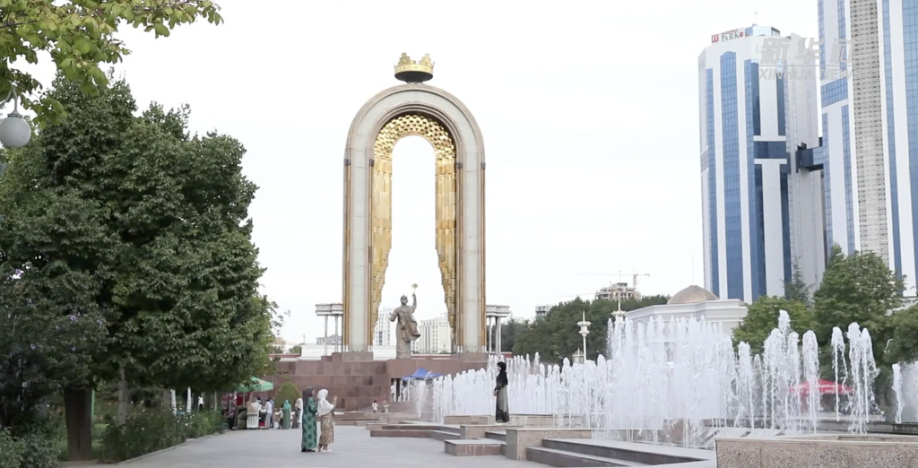 印在外币上的中国建造｜塔吉克斯坦国家图书馆：架起中塔友谊的文化桥梁