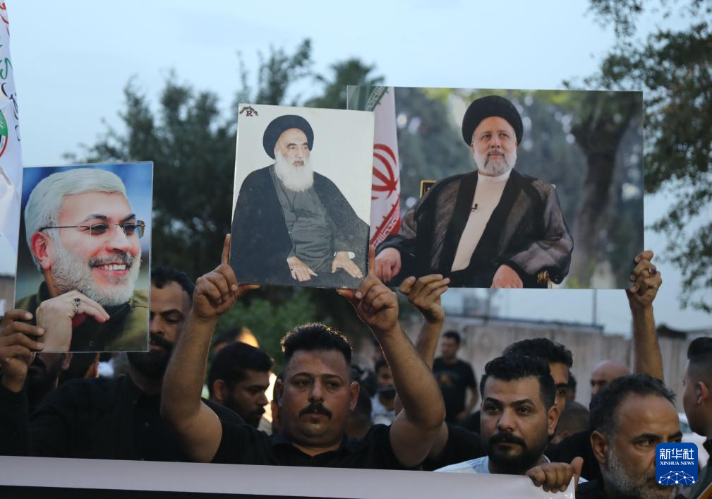 伊拉克、叙利亚悼念伊朗总统莱希等遇难人员