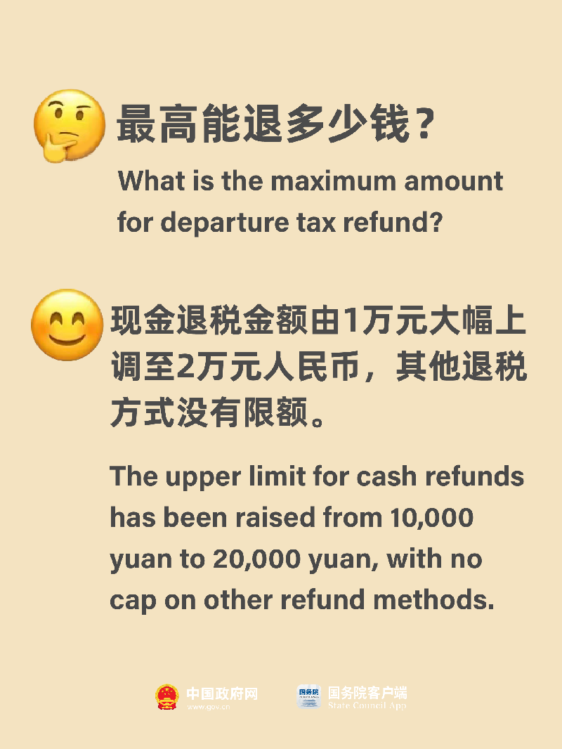 @你的外国朋友 中国离境退税新政落地 买买买优惠加码