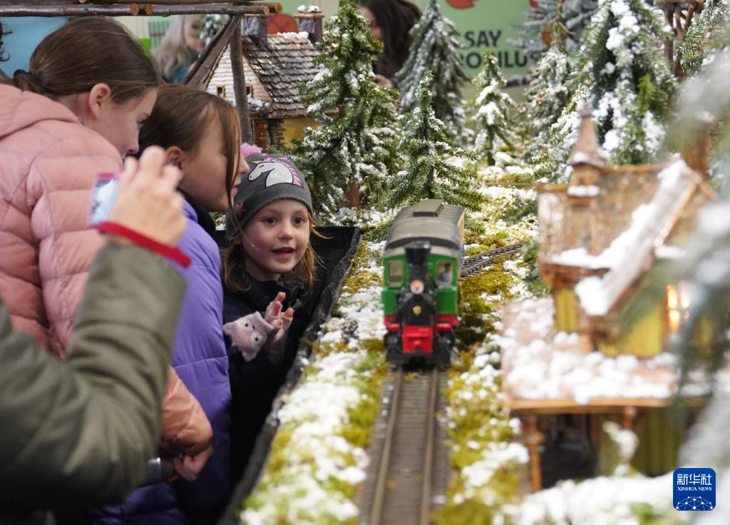 纽约:节日小火车展准备就绪