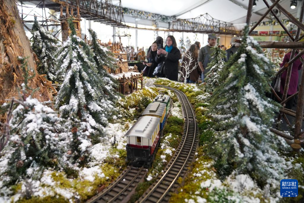 纽约:节日小火车展准备就绪
