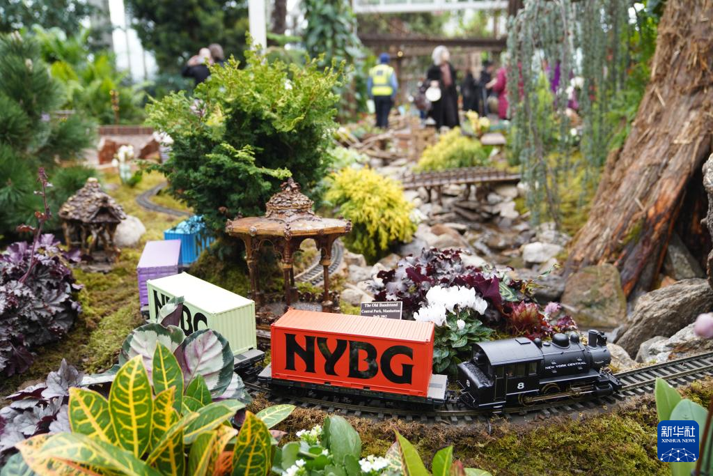 纽约:节日小火车展准备就绪