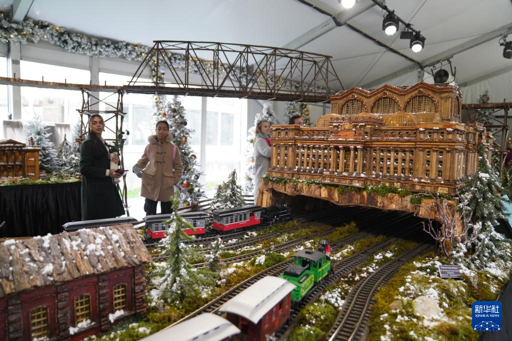 纽约:节日小火车展准备就绪