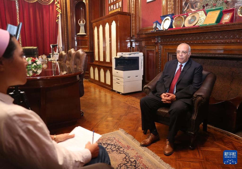 专访｜中国可持续发展经验为埃及提供宝贵借鉴——访埃及沙漠研究中心主任胡沙姆·舒基