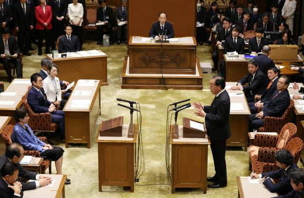 野田佳彦质问高市早苗：对于日中关系恶化，你认为自己应承担什么责任？