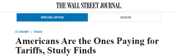 【世界说】德智库研究揭示美关税真相:96%成本由美国人承担,“外国人买单”论遭驳斥