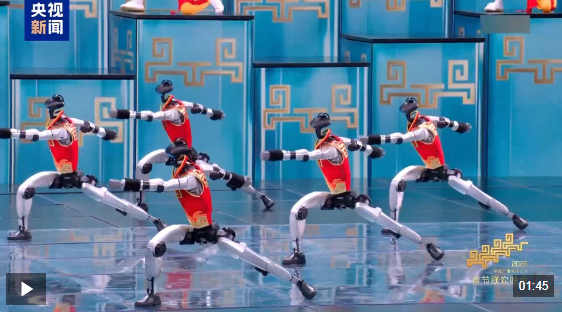 视频丨春晚舞台上的人形机器人引发国际媒体关注