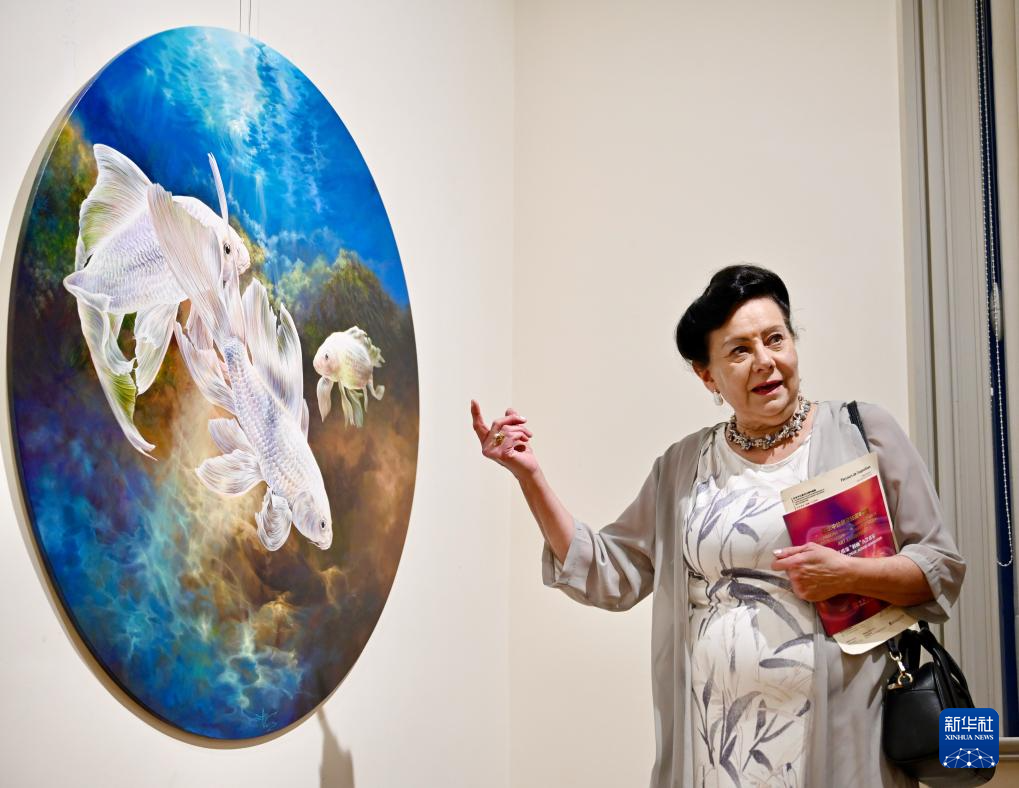 纪念中比建交55周年画展在布鲁塞尔开幕