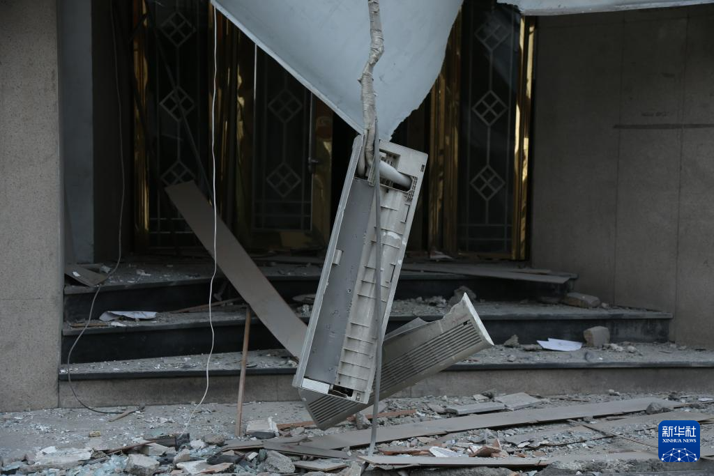 德黑兰:受损的建筑